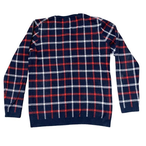 Vintage Tommy Hilfiger Plaid Cardigan - Picture 7 of 8